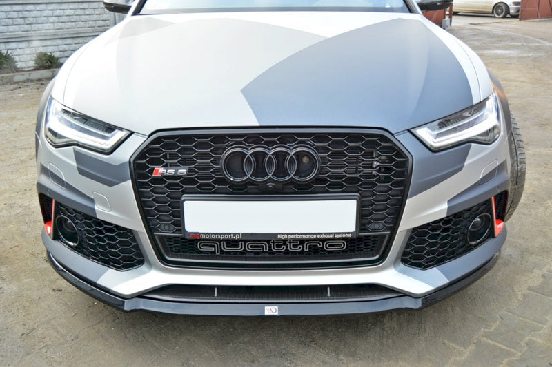 Maxton Design - FRONT SPLITTER V.2 AUDI RS6 C7