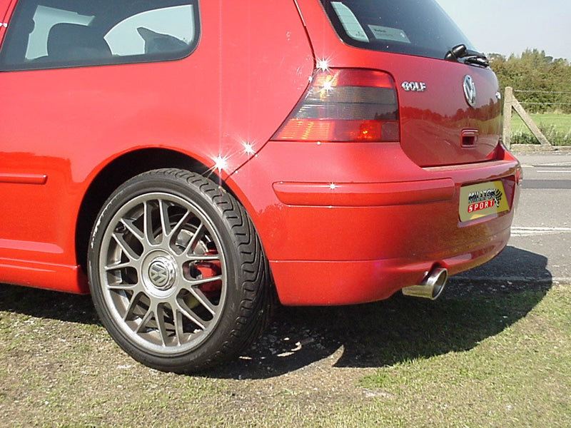 Milltek Sport - Cat Back Exhaust (Multiple Options) VW Golf MK4 337 Anniversary