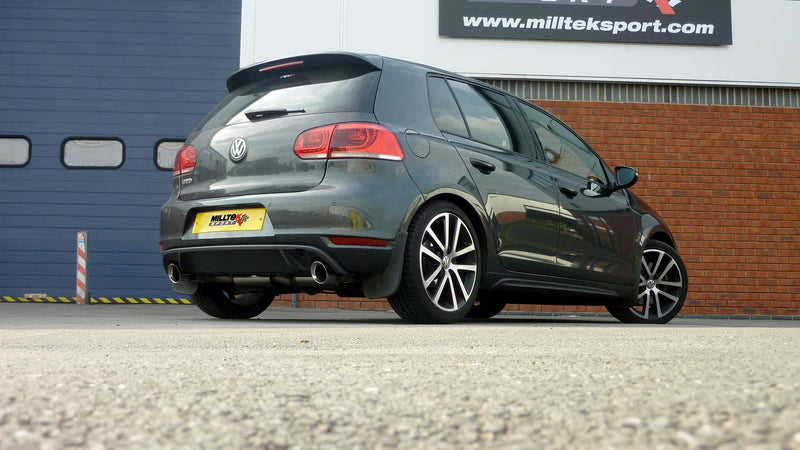 Milltek Sport - Cat/DPF Back Exhaust (Multiple Options) - VW Golf MK6 GTD 2.0 TDi