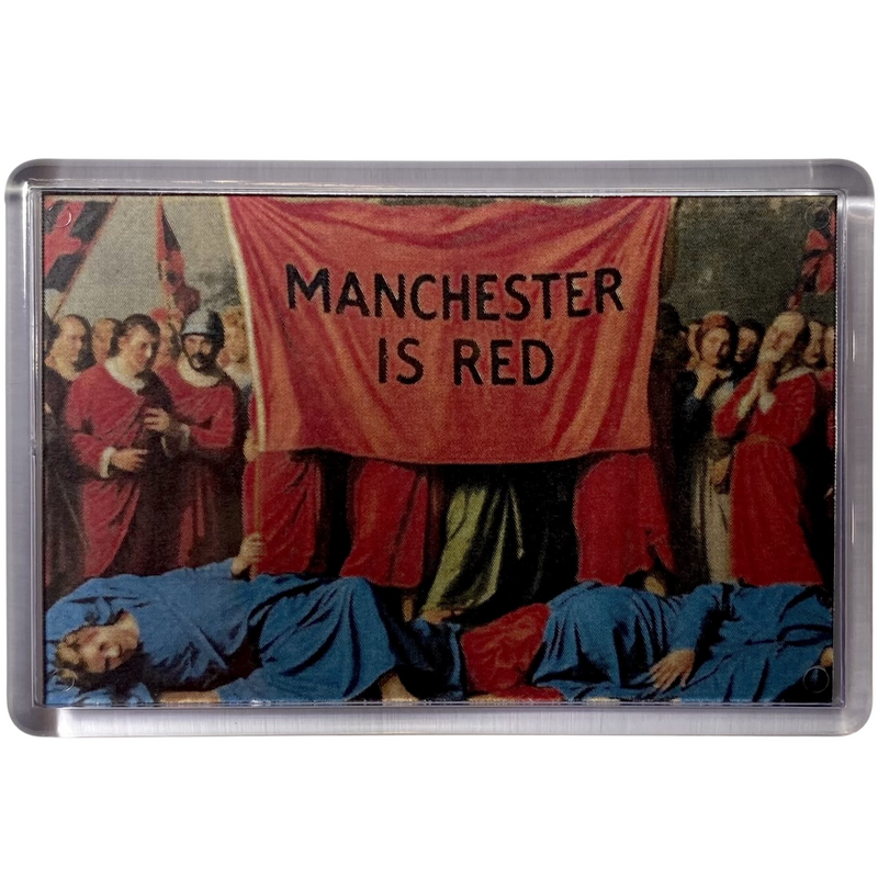 Manchester Is Red Fridge Magnet