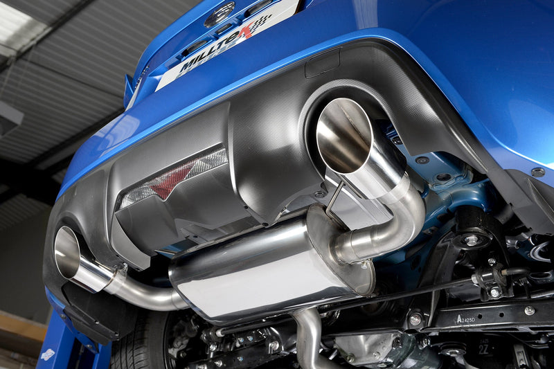 Milltek Sport - Subaru BRZ 2.0 - Secondary Cat-back Exhaust (Multiple Options)