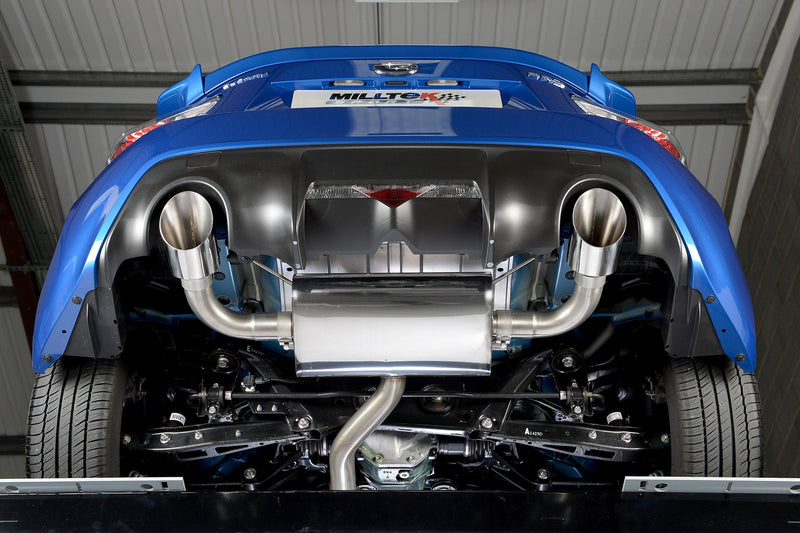 Milltek Sport - Subaru BRZ 2.0 - Secondary Cat-back Exhaust (Multiple Options)