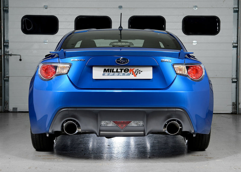 Milltek Sport - Subaru BRZ 2.0 Primary Cat-back Exhaust (Multiple Options)