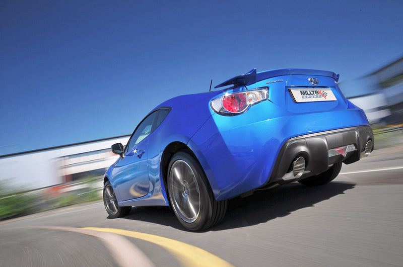 Milltek Sport - Subaru BRZ 2.0 - Secondary Cat-back Exhaust (Multiple Options)