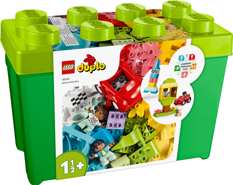 Lego Duplo 10914 Deluxe Brick Box for Children Ages 18 Months and Up