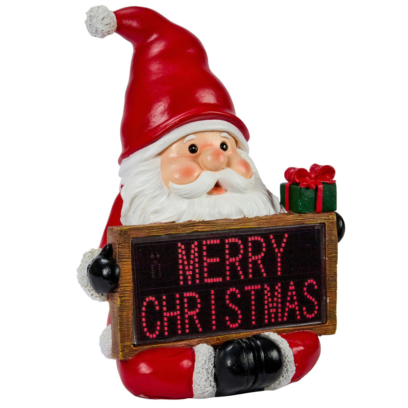 Neon Sign Santa Christmas Decoration
