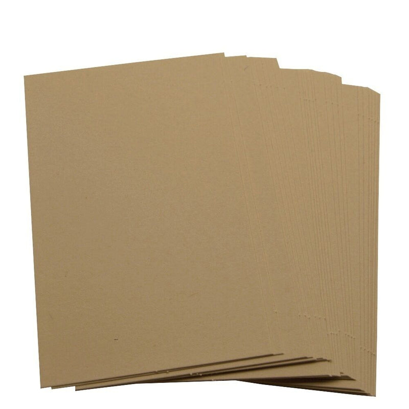 50 x Ivory Blank Business Cards – 250gsm – Stamp, Write or Print Your Own