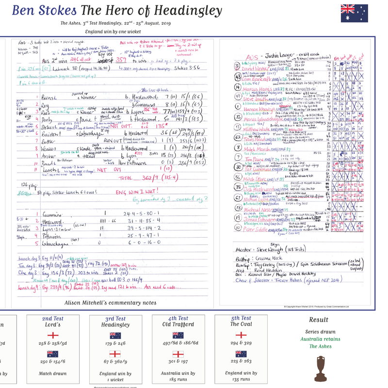 England v Australia, Ashes Third Test 2019 - Alison Mitchell