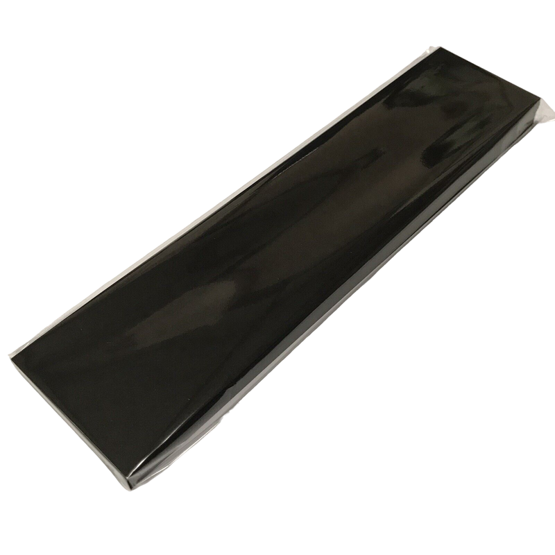 40 Black Card Bookmark Blanks. 210mm x 44mm, 250gsm. Crafts DIY Making