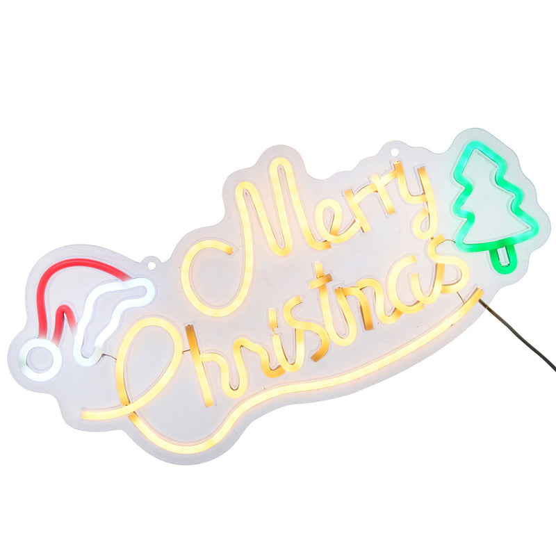 Merry Christmas Neon Sign