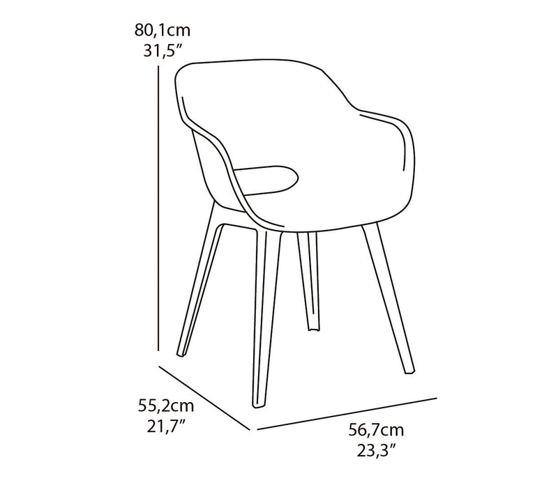 Lima Table with Akola Chairs