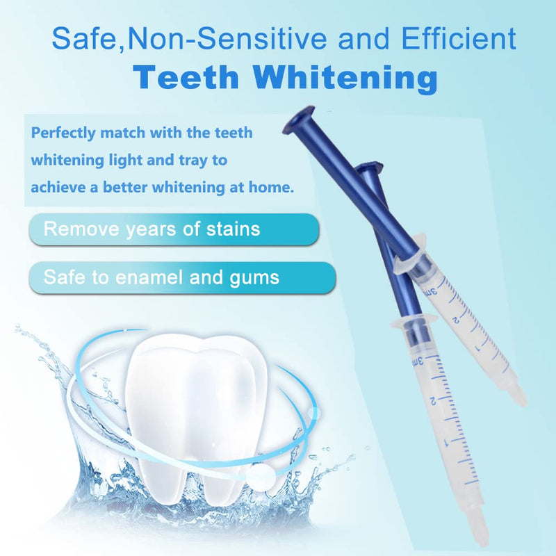 10PCS 3ml Teeth Whitening Gel Syringes - 35% CP | At-Home Whitening Kit