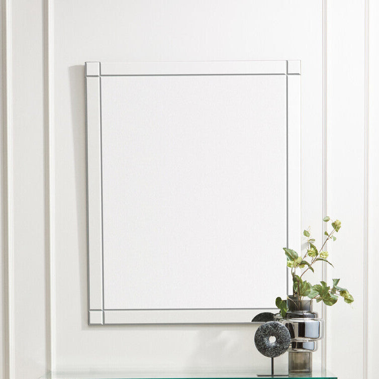 Etched Border Wall Mirror | Milania