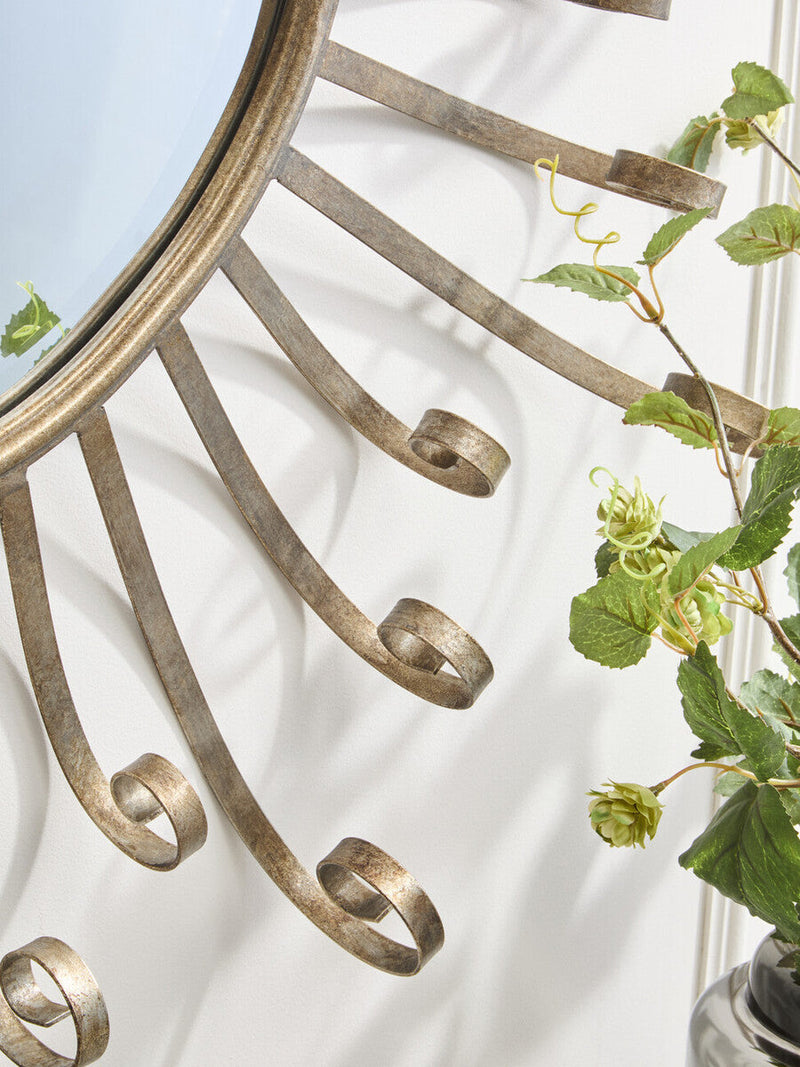 Spoke Style Wall Mirror | Cissell