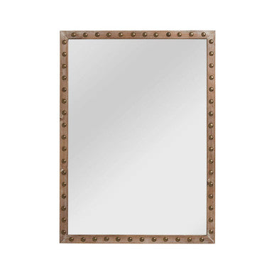Wall Mirror with Stud Detail | Tribeca