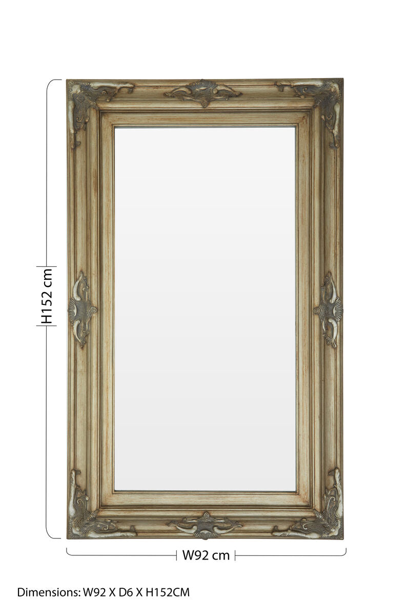 Wood Frame Wall Mirror | Sevan