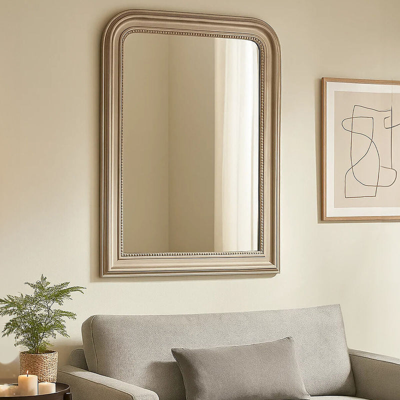 Silver Frame Wall Mirror | Gaia