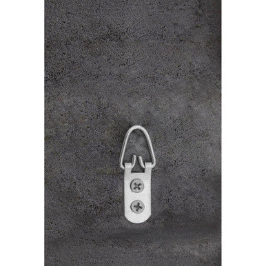 3D Effect Light Silver Wall Mirror | Hexa