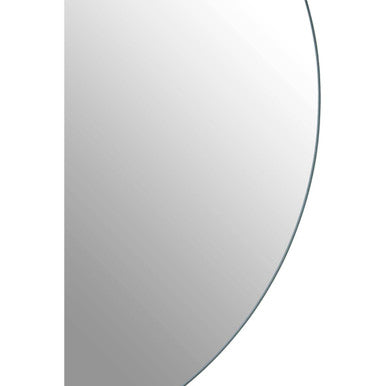 Round Large Black Wall Mirror | Athena