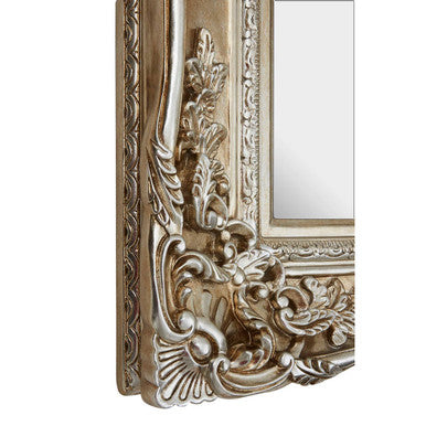 Ornate Metallic Foliage Wall Mirror | Adelere