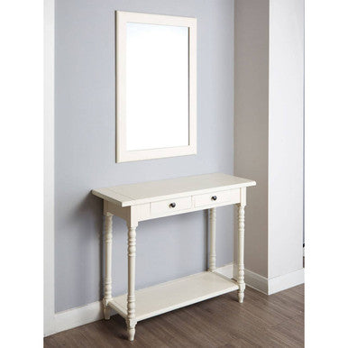 Antique White Wall Mirror | Heritage