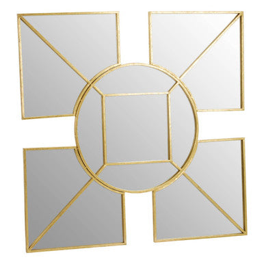 Gold Foil Wall Mirror | Yaxi