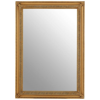 Andrey Gold Finish Wall Mirror.