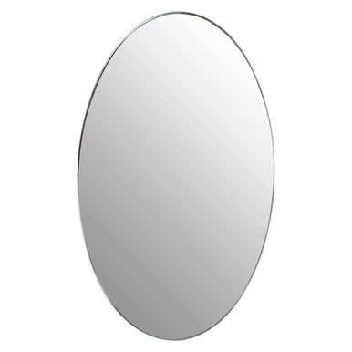 Wall Mirror with Silver Finish Frame | Cora