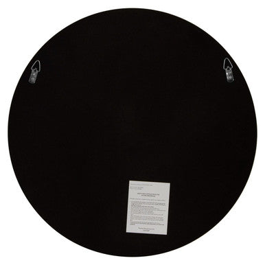 Medium Round Wall Mirror with Gold Frame | Athena