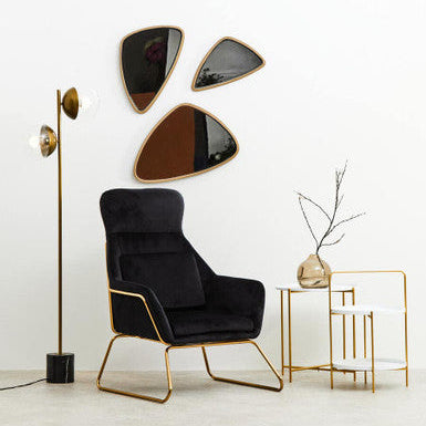 Small Triangular Wall Mirror | Torino