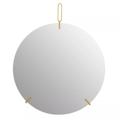 Wall Mirror with Hanging Loop | Matera