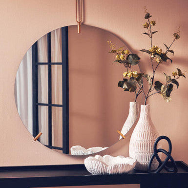 Wall Mirror with Hanging Loop | Matera