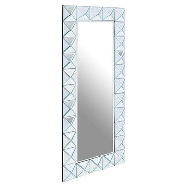 Pyramid Edged Wall Mirror | Yula