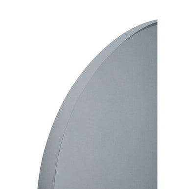 Large Round Silver Wall Mirror | Avento