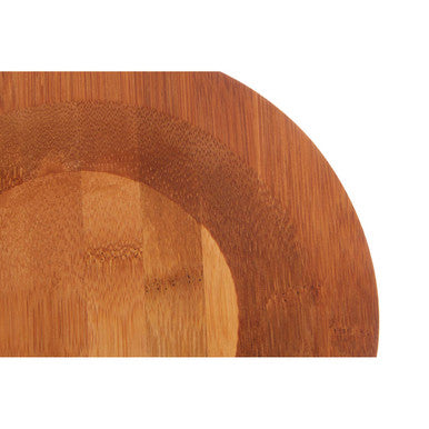 Bamboo Board with Mezzaluna Herb Chopper | Aleki