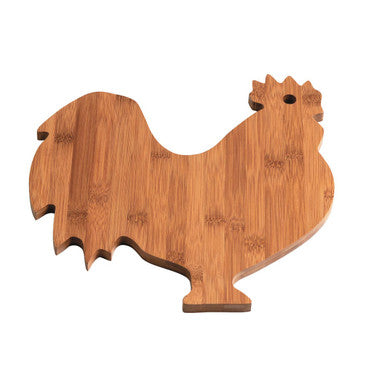 Bamboo Rooster Chopping and Serving Board | Aleki