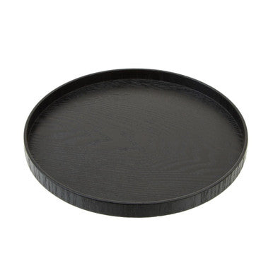 Medium Black Fir Wood Tray | Bessan