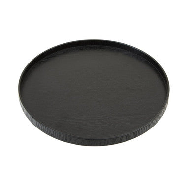 Large Black Fir Wood Tray | Bessan