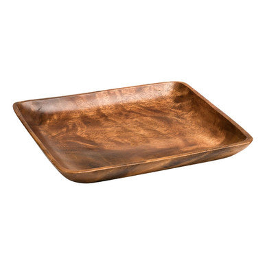 Acacia Curved Sides Serving Platter | Kora