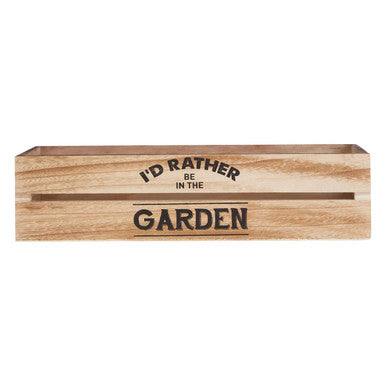 Natural Wood Planter and Herb Crate | Naresso