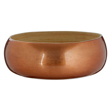 Round Medium Rose Gold Bowl | Kyoto