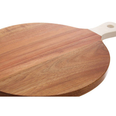 Chopping and Serving Board with Cream Handle | Socorro