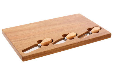 Cheese Board with Three Knives | Socorro