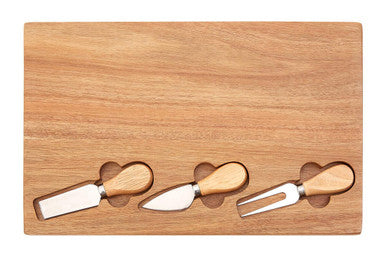 Cheese Board with Three Knives | Socorro
