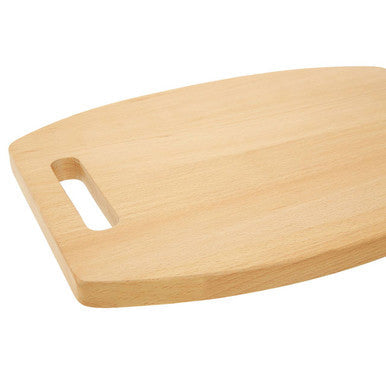 Curved Rectangular Beech Wood Chopping and Serving Board | Lyna