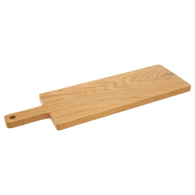 Rectangular Small Oak Wood Paddle Chopping and Serving Board | Lyna