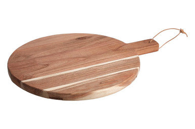 Medium Round Acacia Wood Chopping and Serving Board | Socorro