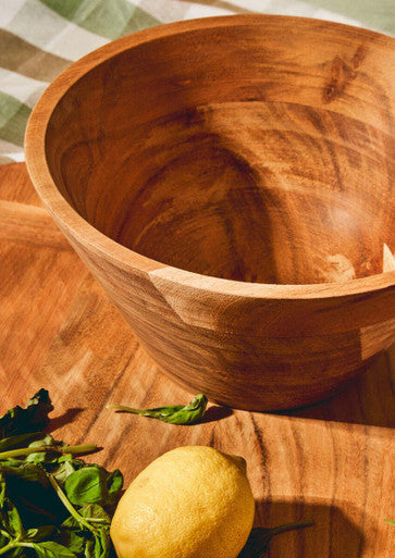 Medium Round Acacia Wood Chopping and Serving Board | Socorro