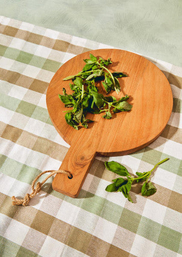 Acacia Wood Extra Small Round Chopping and Serving Board | Socorro