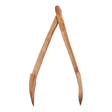 Olive Wood Serving Tongs | Kora